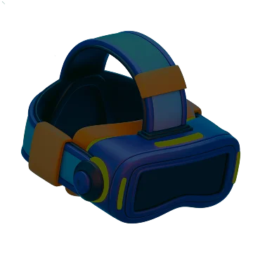 virtual reality-bril 3D-icoon