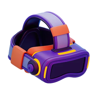 virtual reality-bril 3D-icoon